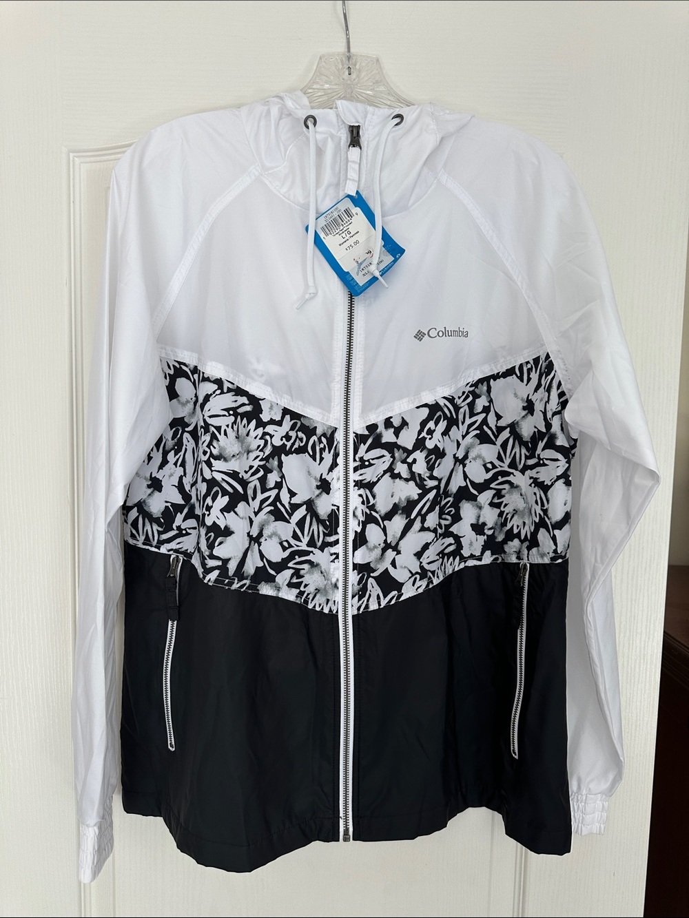 Columbia Torreys Peak Hooded Windbreaker NWT